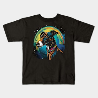 Greyhound Earth Day Kids T-Shirt